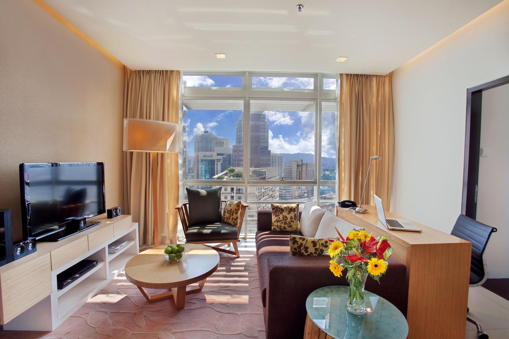 Parkroyal Serviced Suites Kuala Lumpur Exterior foto Living room